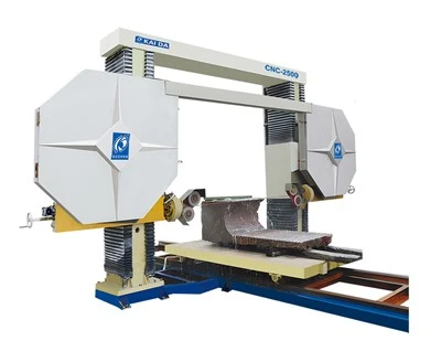 Mesin Gergaji Kawat Berlian CNC Batu